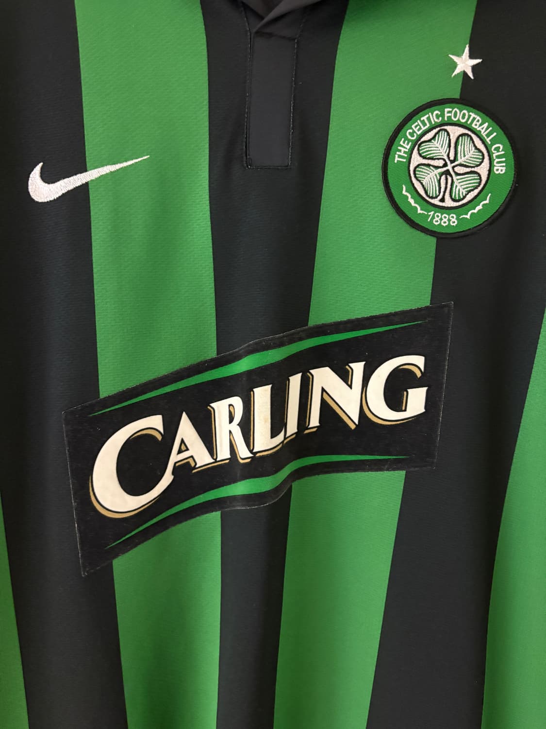 06-07 셀틱 어웨이 유니폼 수박바 라르손 정품 상품이미지4