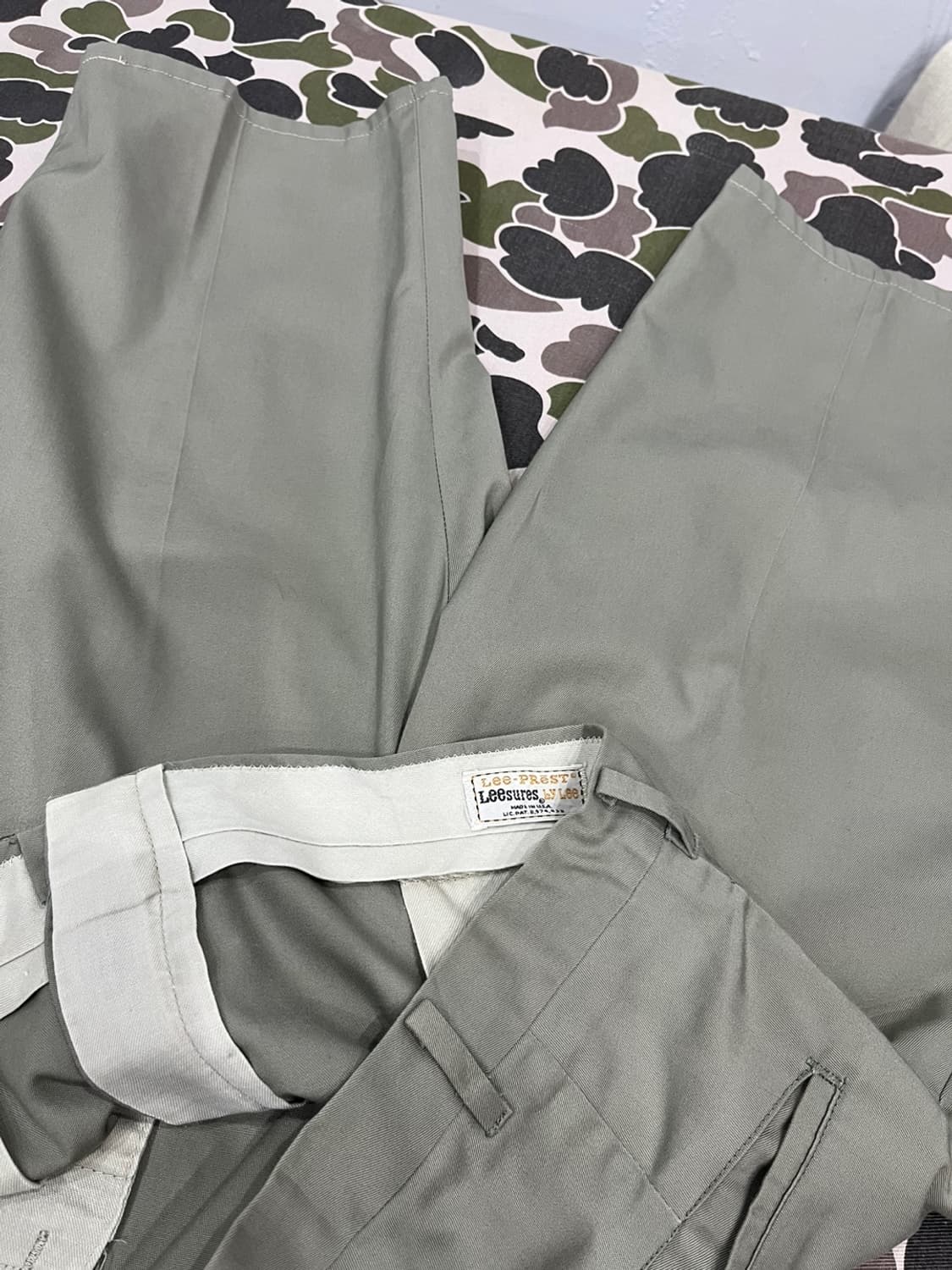 60~70년대 Lee 치노 쇼츠 반바지 Made in USA 상품이미지1