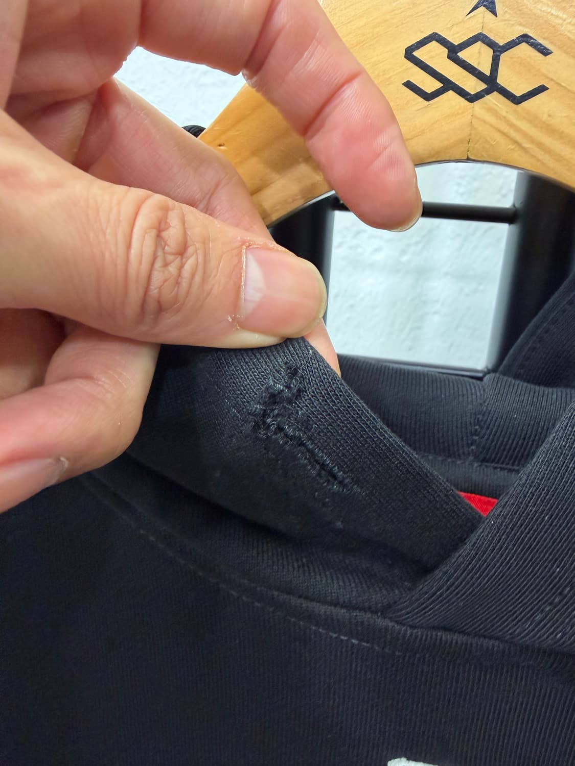 정품) 디젤 신형 D로고 후드티 L 상품이미지5