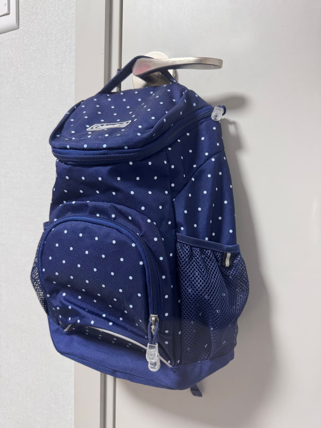 콜맨 네이비 도트 미니 백팩 상품이미지6