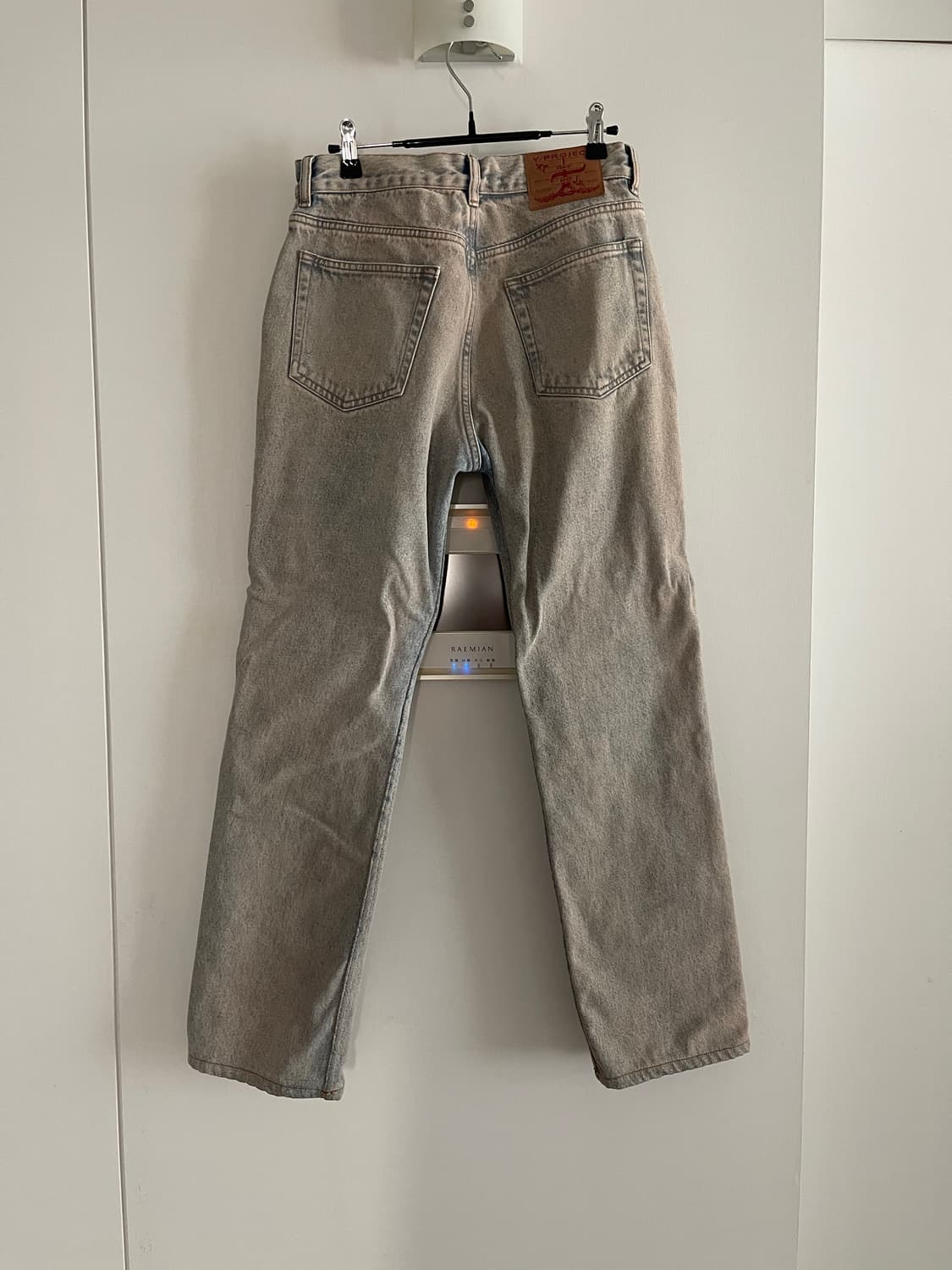 와이프로젝트 버튼데님팬츠 상품이미지2