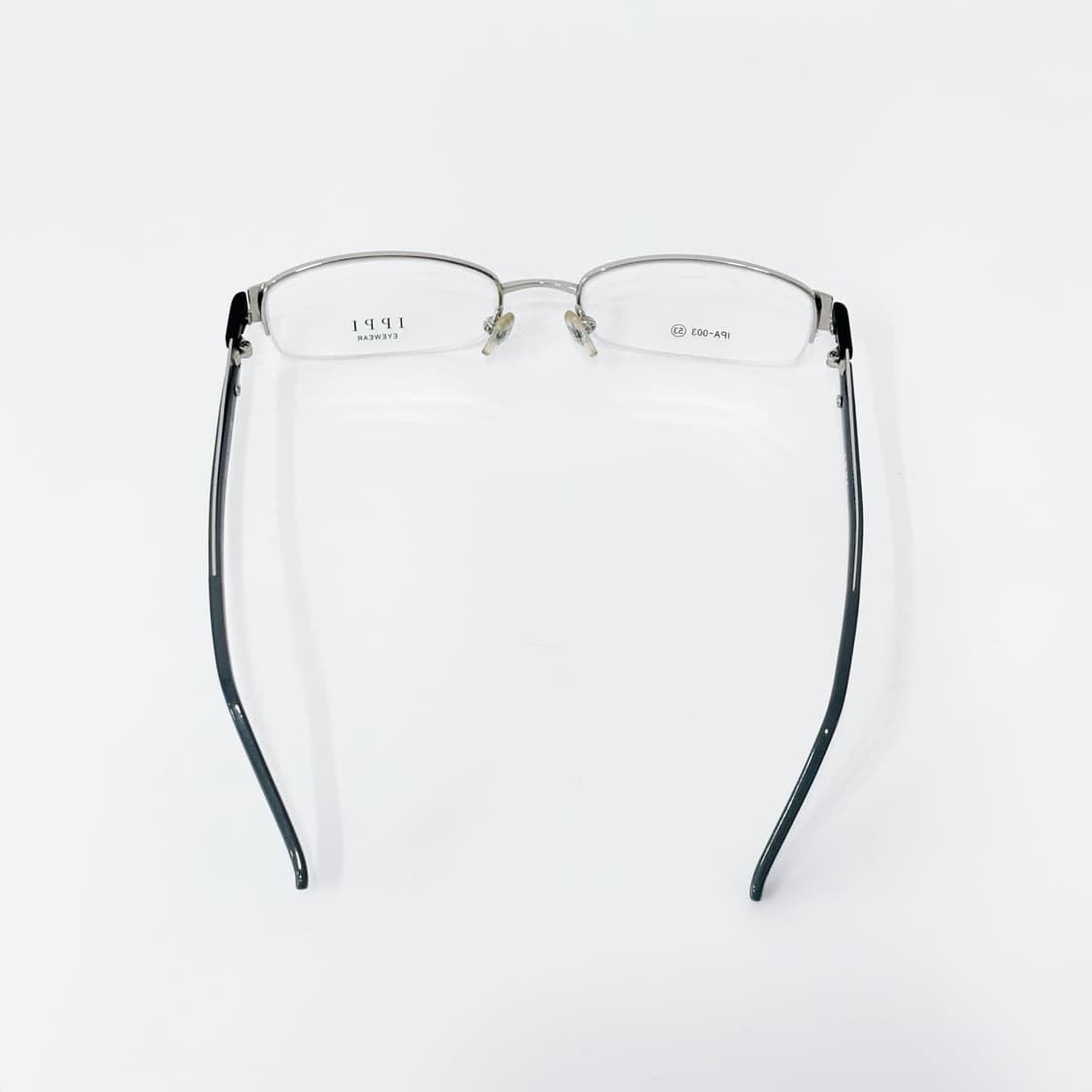 IPPI 실버 반무테 메탈 데드스탁 빈티지안경 상품이미지5