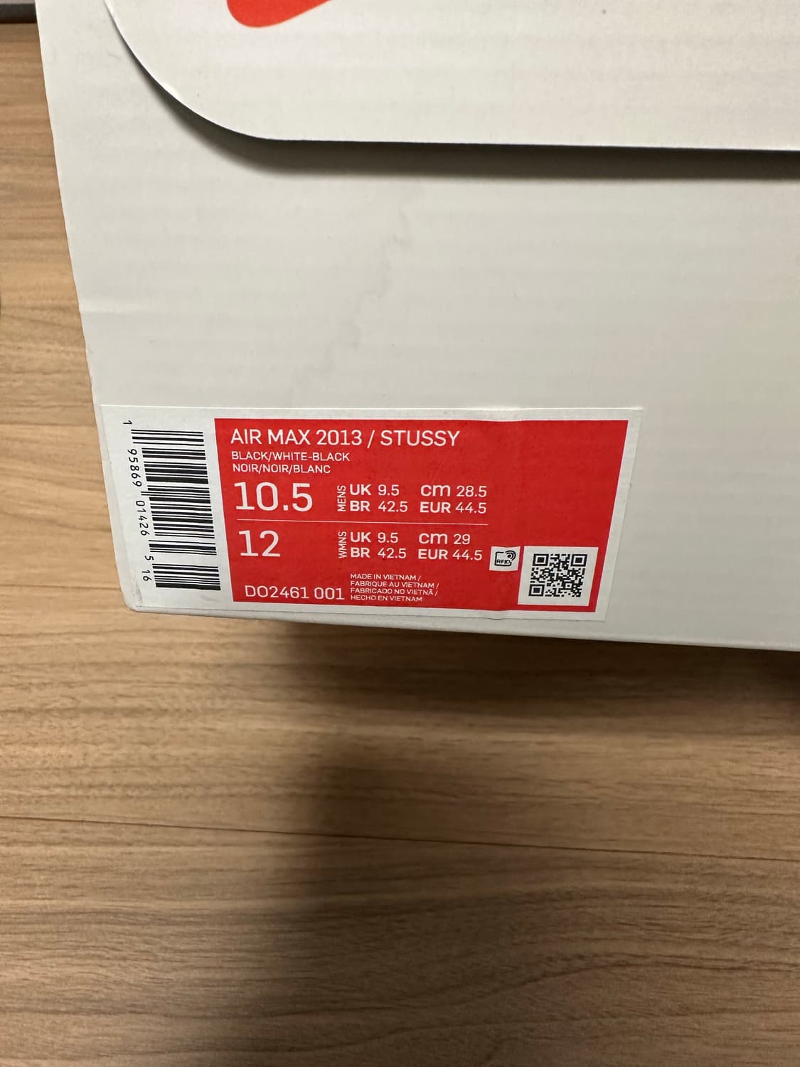 285 나이키 x 스투시 에어맥스 2013 블랙 상품이미지10