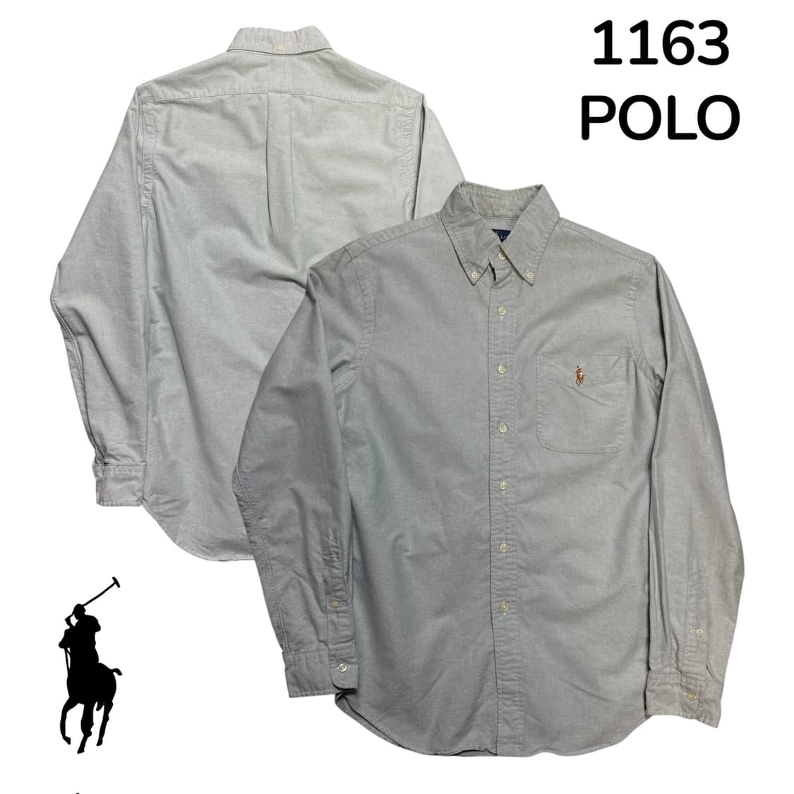 폴로 클래식핏 솔리드 셔츠 S 상품이미지1