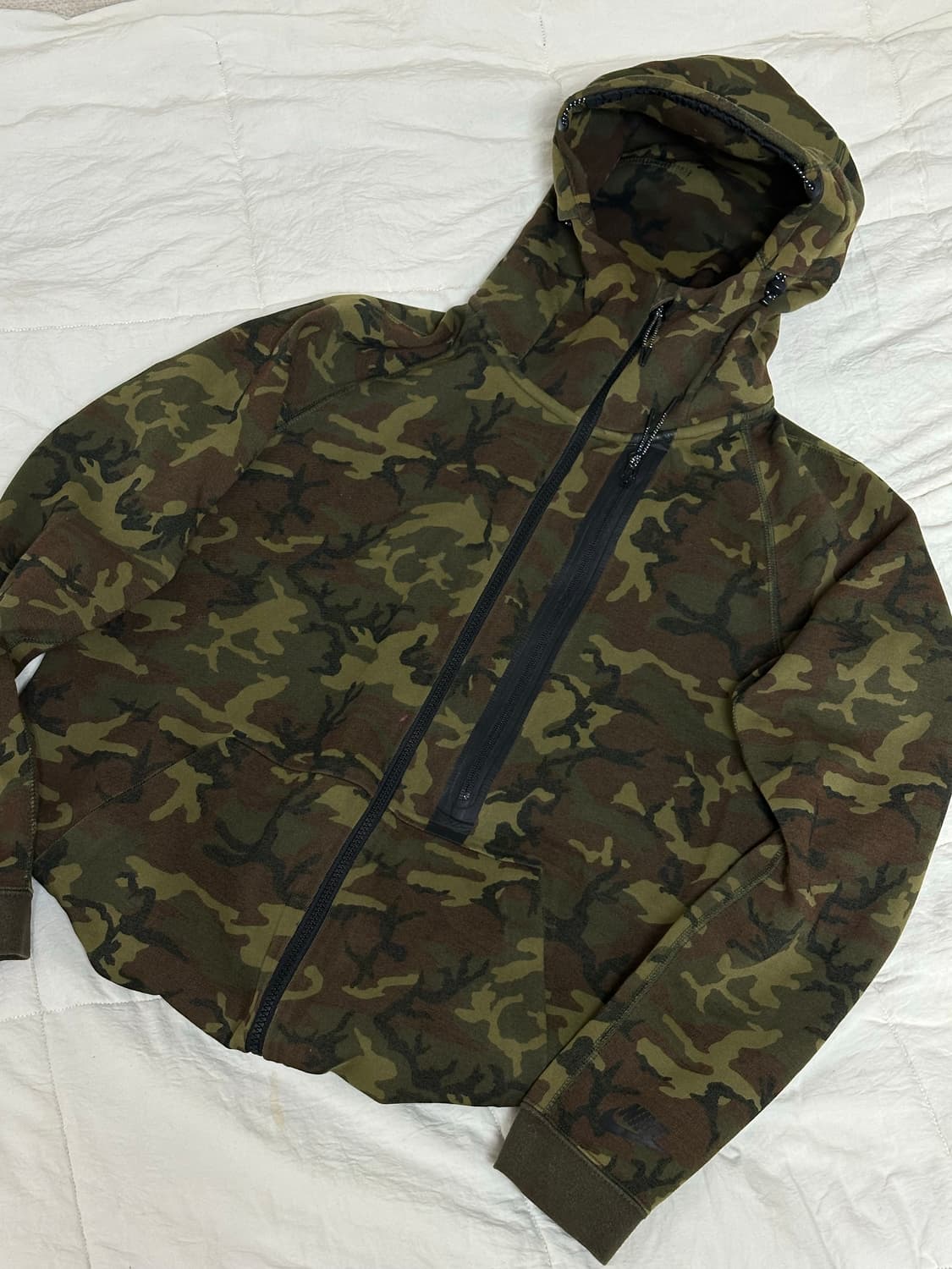 나이키  카모 테크플리스 후드 집업  라지 상품이미지1