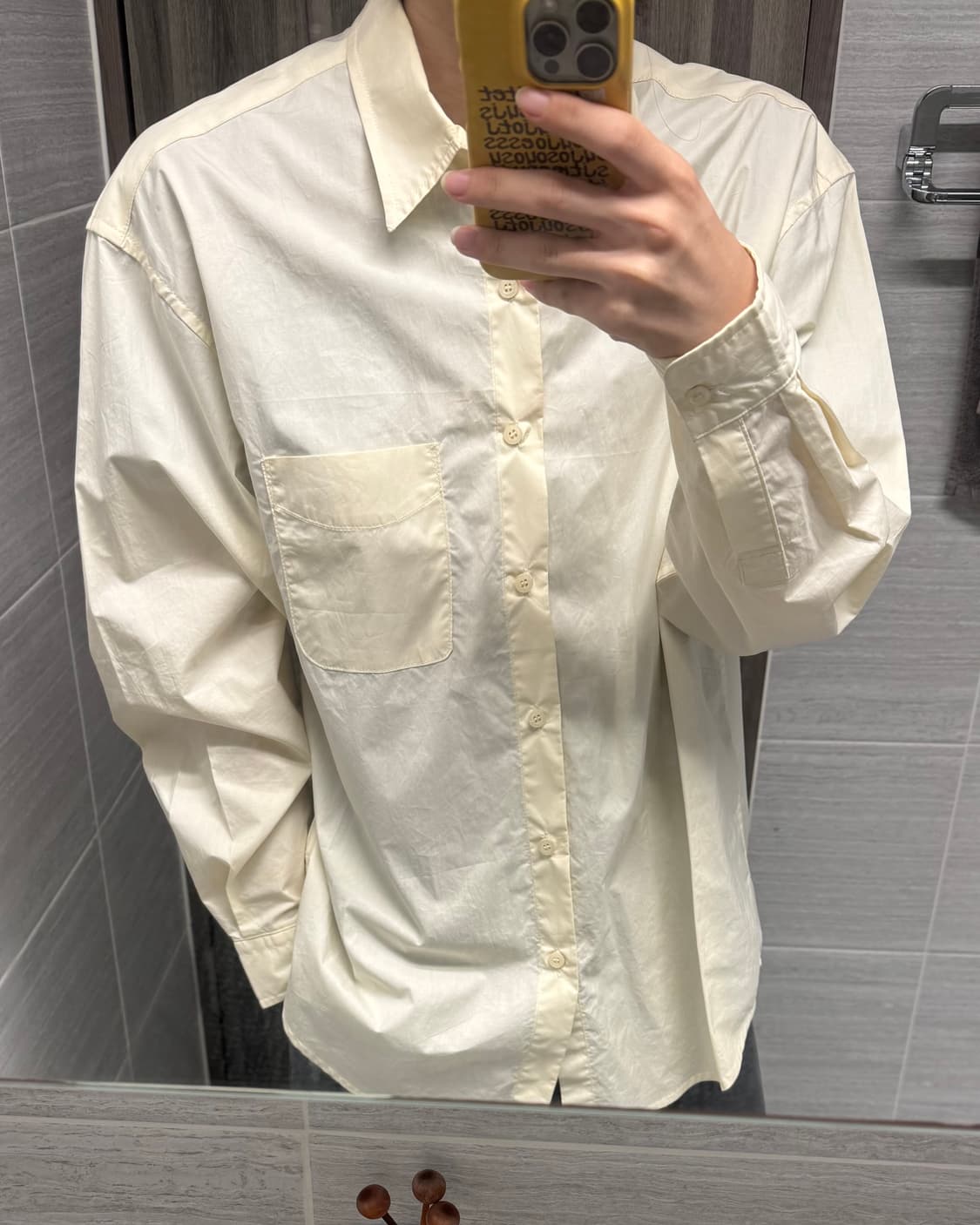 아워레가시 옐로우 셔츠 상품이미지1