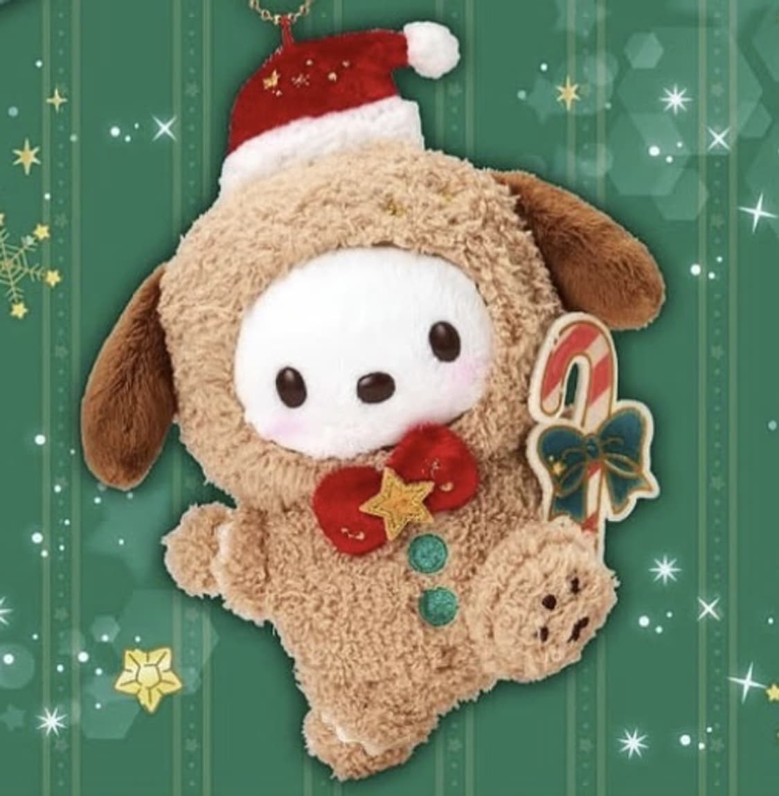 2025 산리오 크리스마스 포차코 마스코트 새상품 상품이미지3