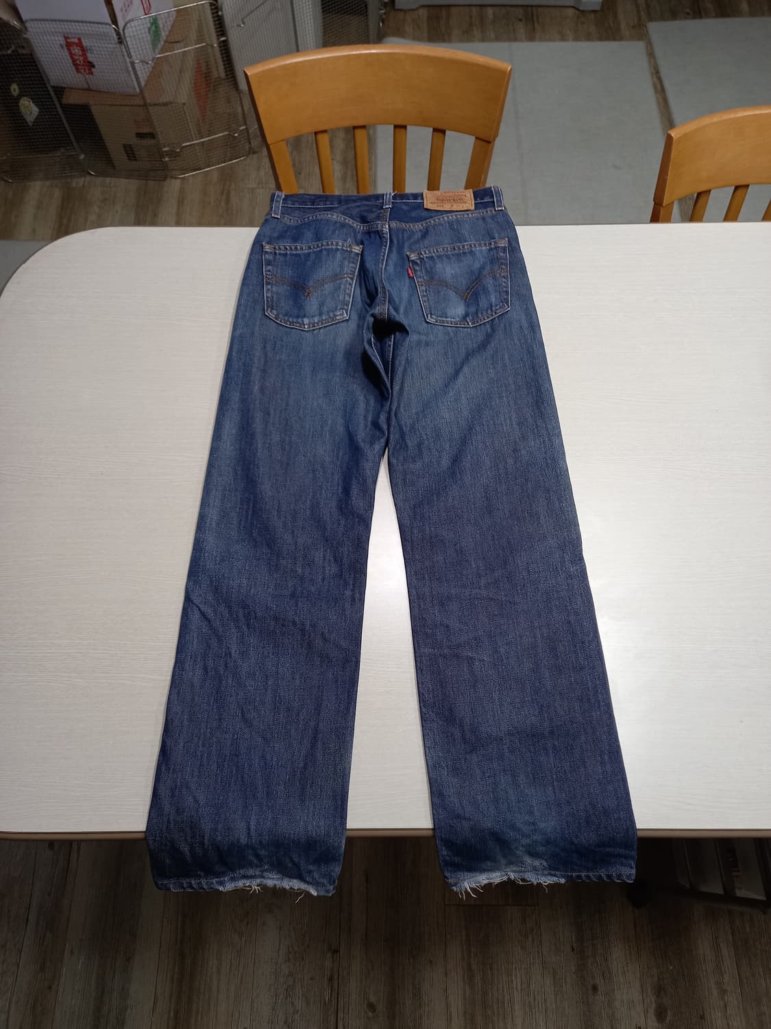 30 01's 리바이스512 할로윈판 세미와이드진 30-158 상품이미지2