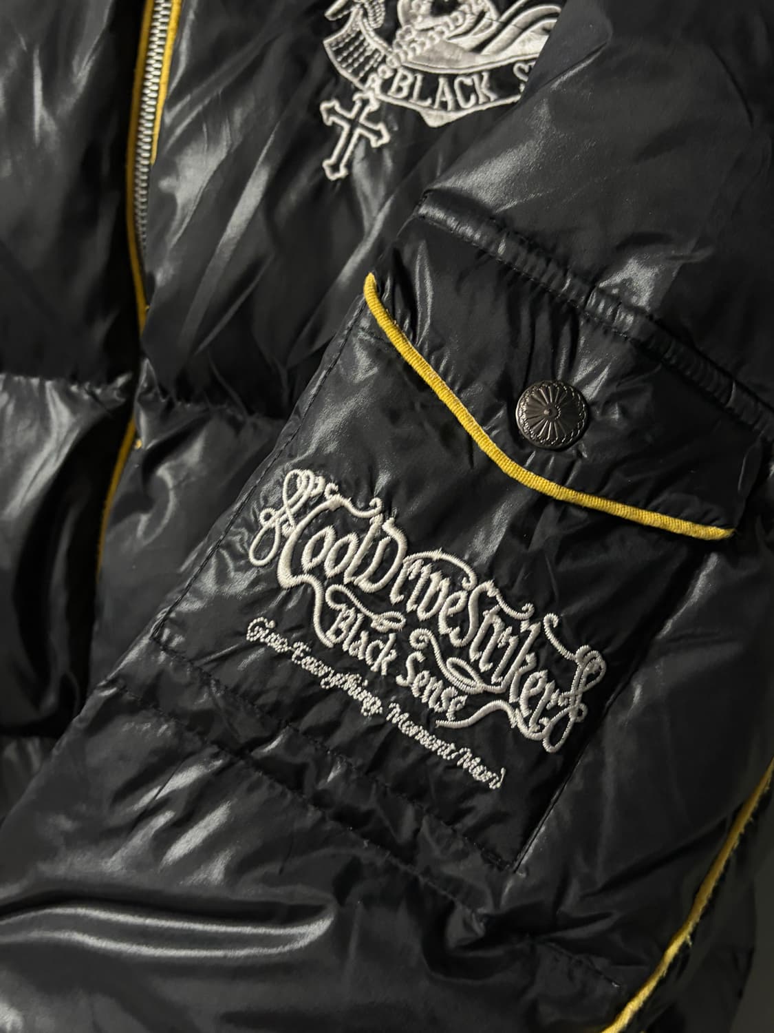 C.D.S 빈티지 자수 패딩 상품이미지4