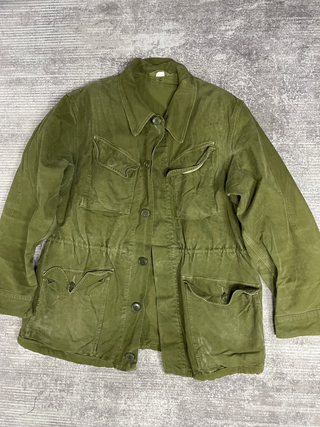 60s Danish military HBT field jacket 상품이미지1