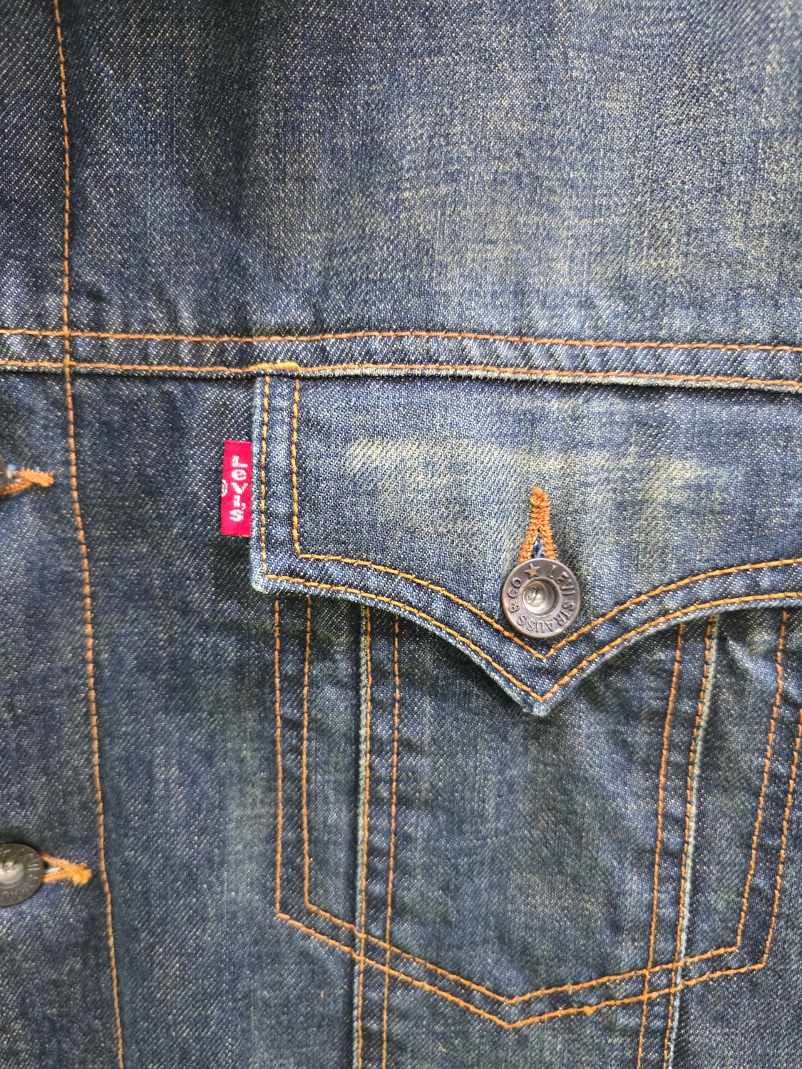 리바이스 양털 데님 자켓 L 상품이미지3