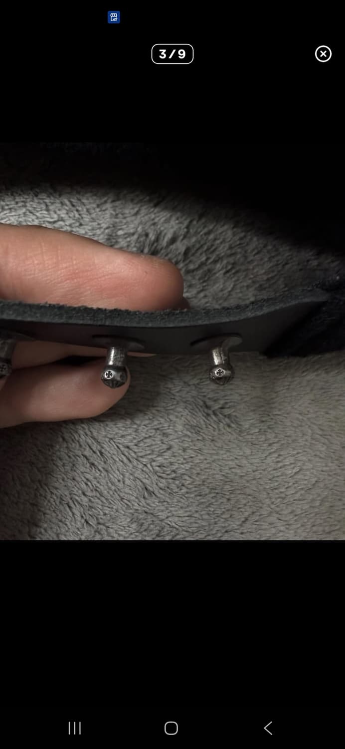 크롬하츠 새상품 정품 한정판 Ch 울 모자 캡 상품이미지3