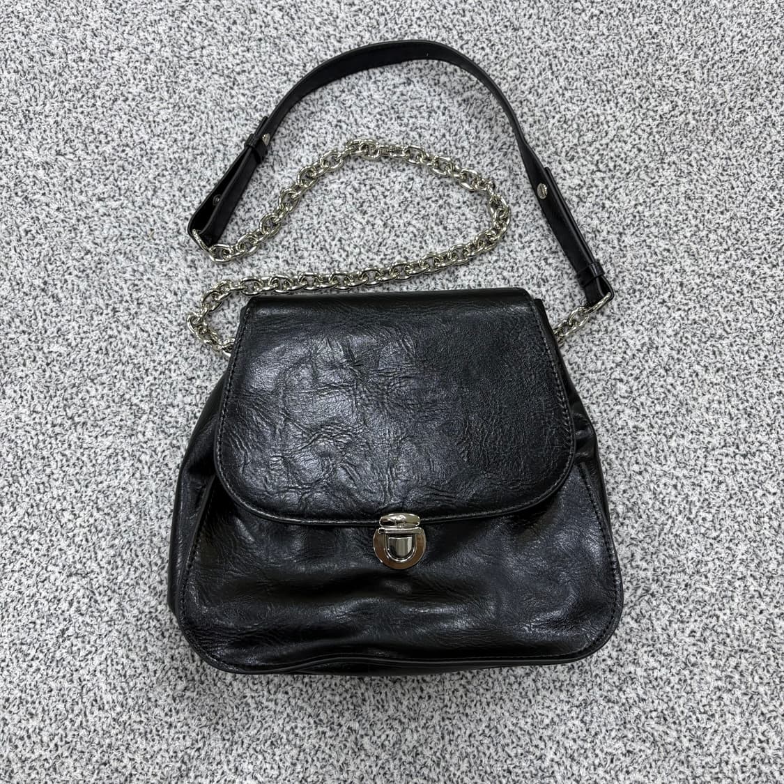 레더리 체인백 클래식 숄더백  0311J 상품이미지1