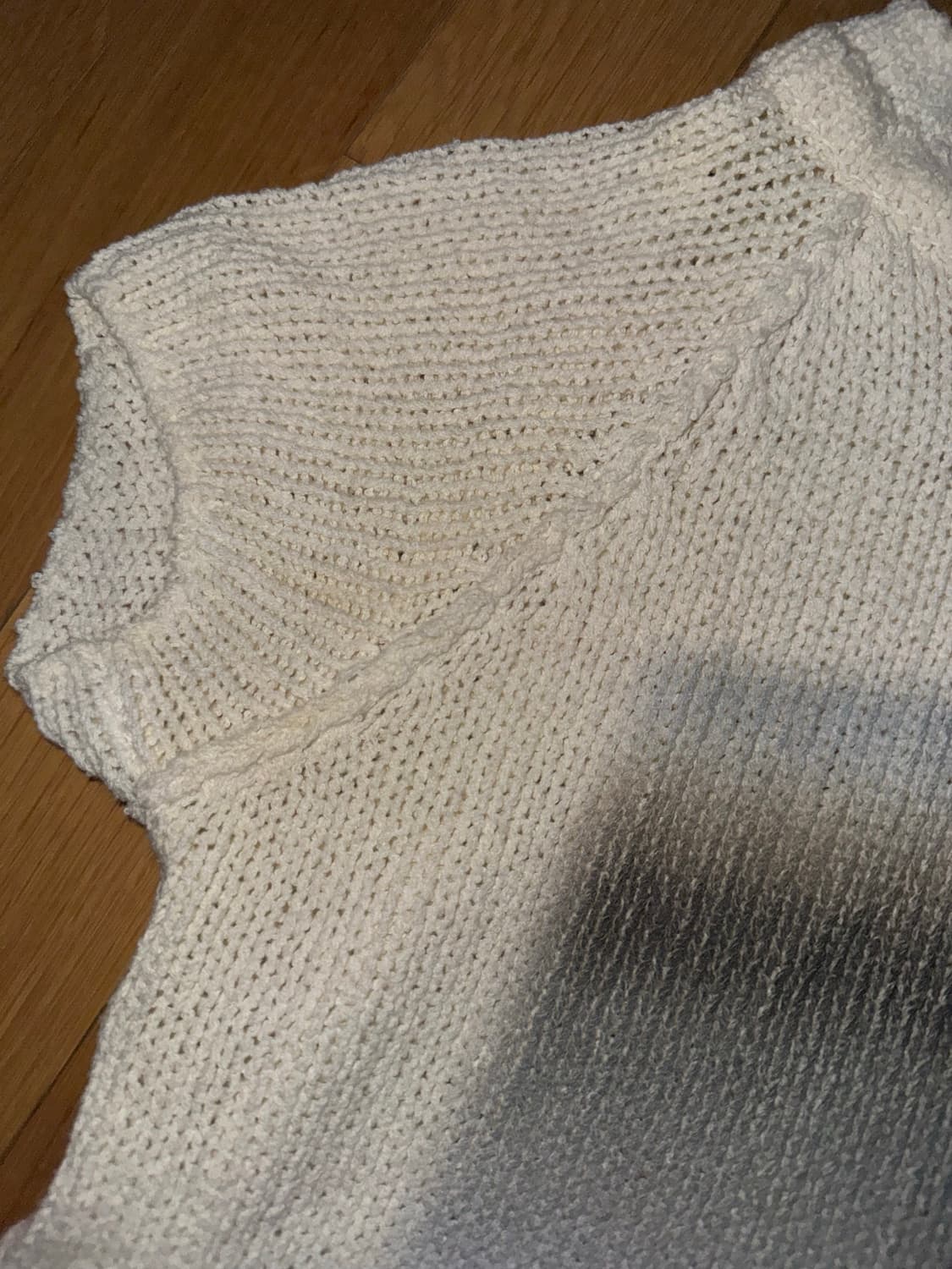 (W) Matin Kim Foggy Printing Knit Pullov 상품이미지10