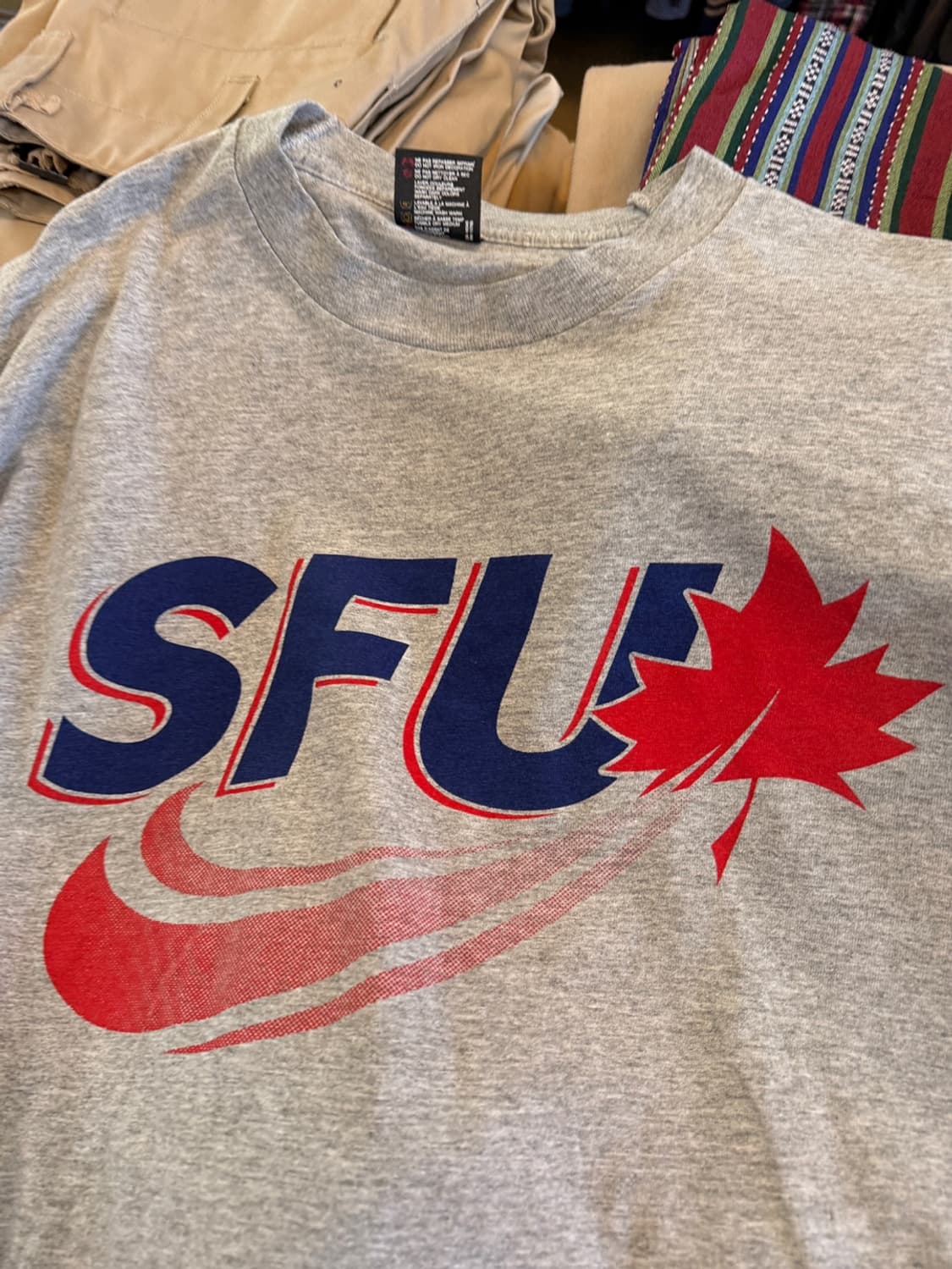 90S USA 미국빈티지 티셔츠 SFU 상품이미지2