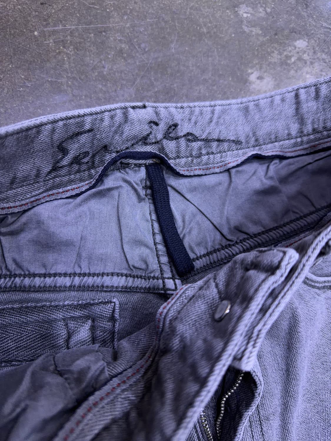 시리즈 힙스터 그레이 빈티지 워싱 데님팬츠 78 (30) 상품이미지8