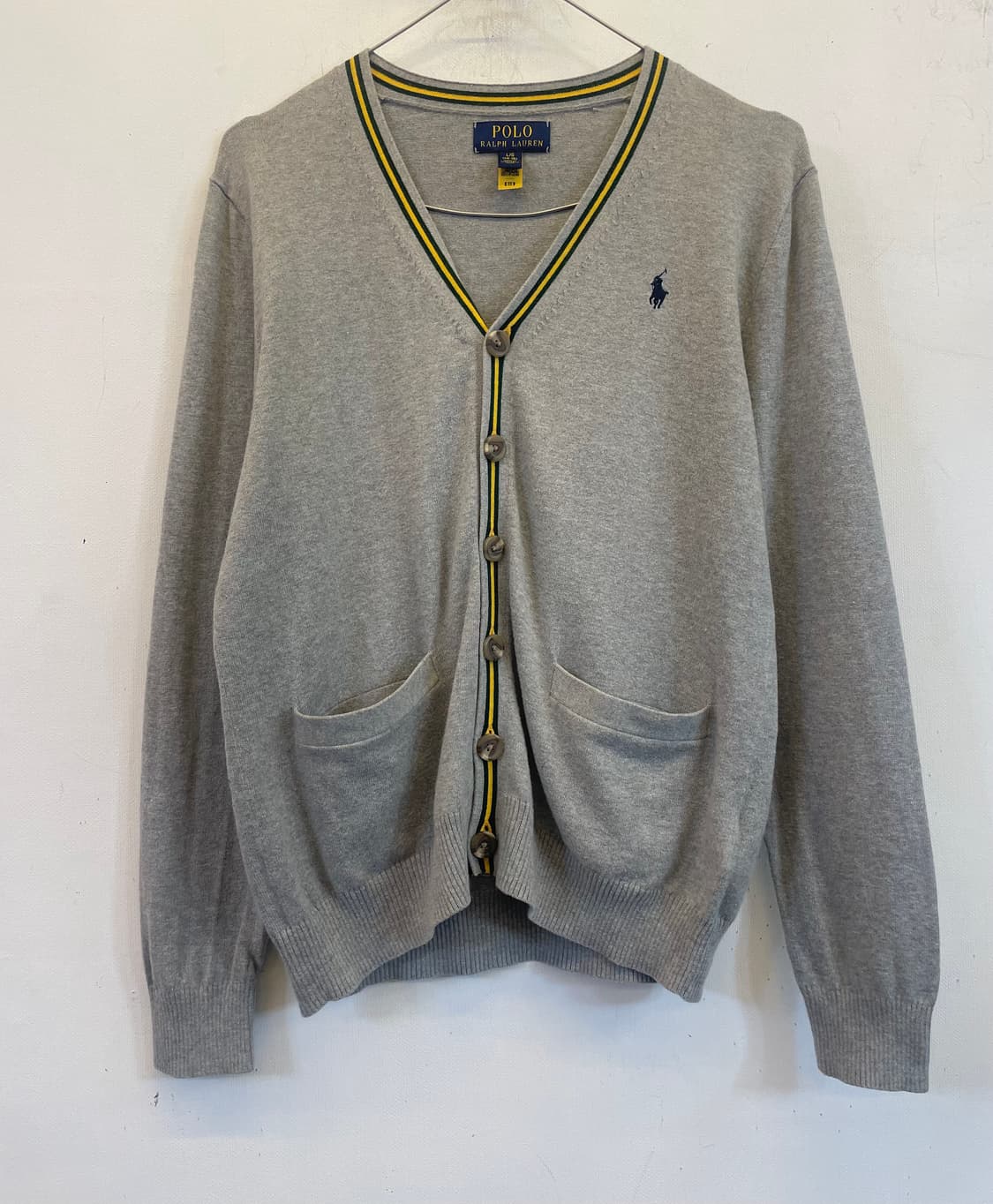 폴로랄프로렌 코튼 가디건 면100% (정품QR인증) 상품이미지1