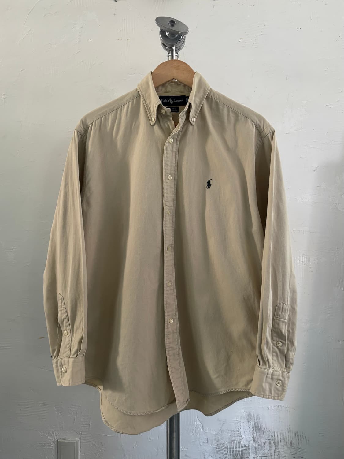 Polo 폴로 랄프로렌 베이지 컬러 버튼다운 블레어 셔츠 상품이미지6
