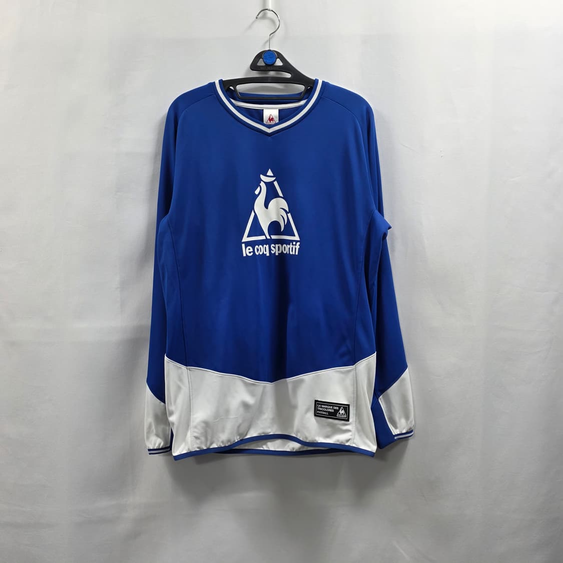 0153 [르꼬끄] 스포르티브 블루 긴팔 티셔츠 100 상품이미지1