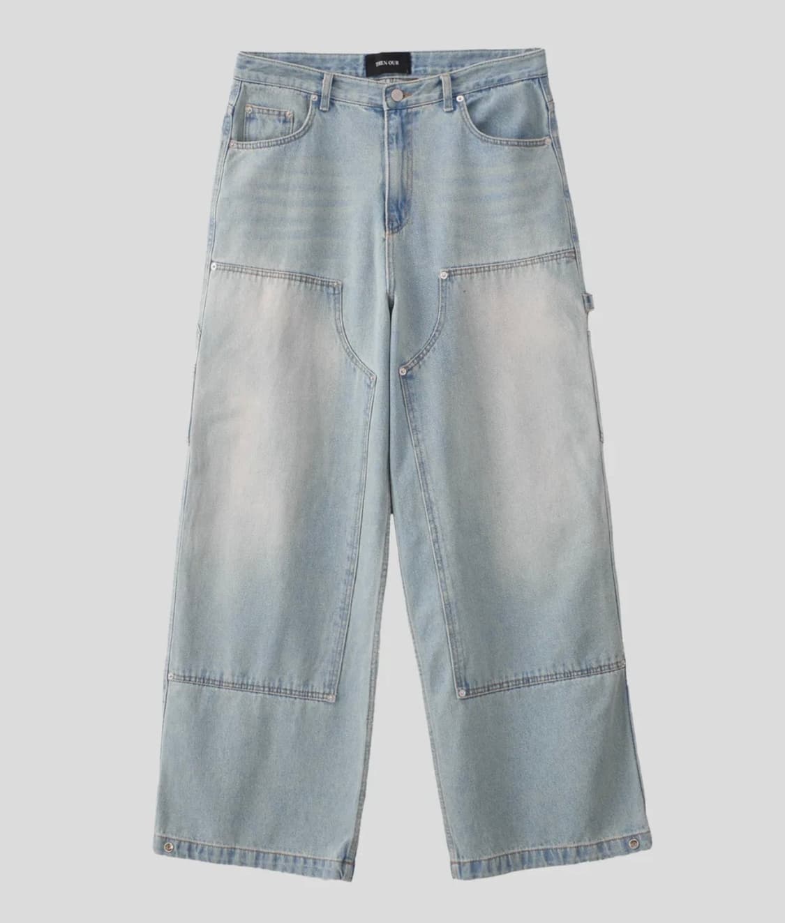 덴아워 와이드 데님 팬츠 상품이미지1