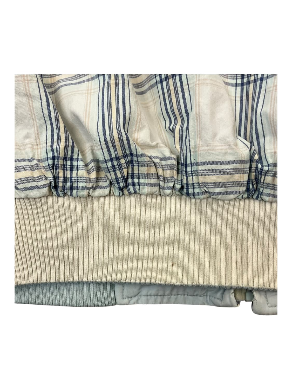 라코스테 리버시블 체크 블루종 자켓 스카이블루 105 #csz1839 상품이미지6