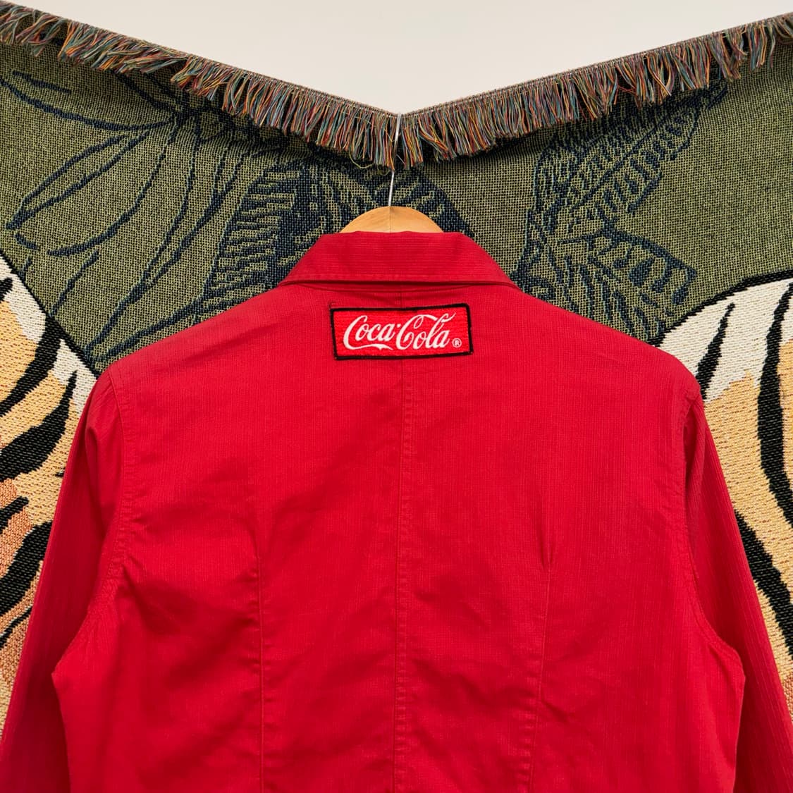90s 코카콜라 제팬 우먼스 웨스턴 셔츠 (M)  상품이미지5