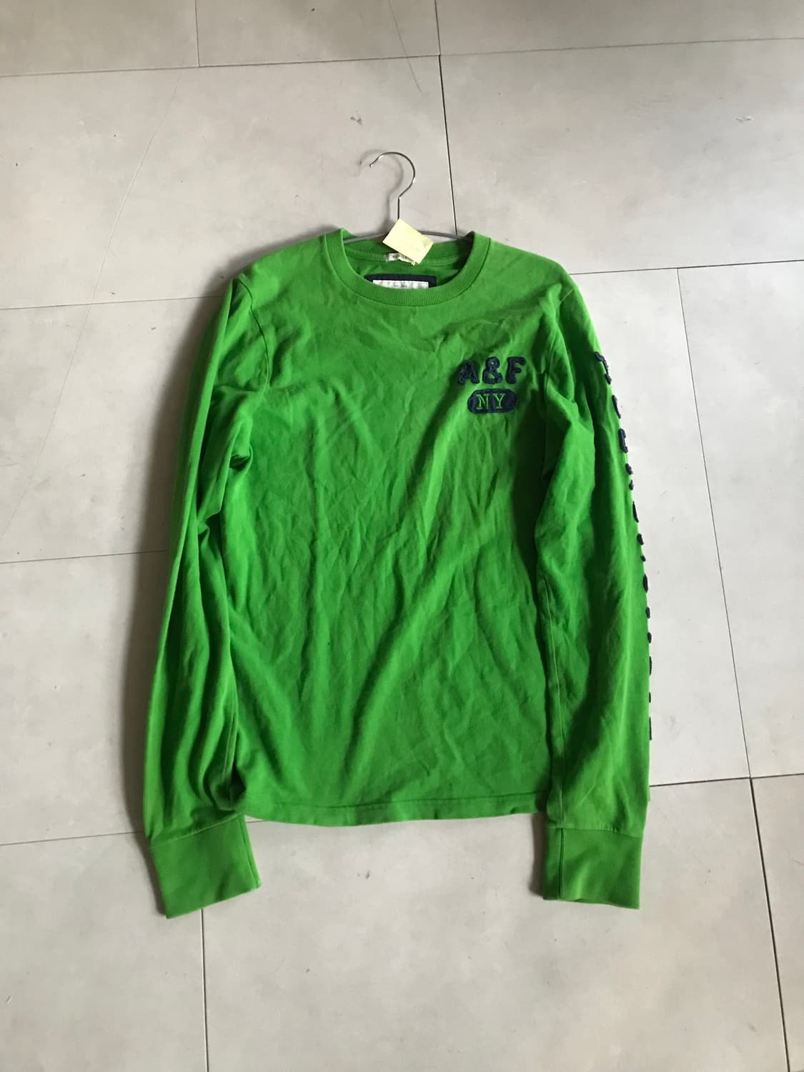 아베크롬비 그린 스티치 롱슬리브 상품이미지6