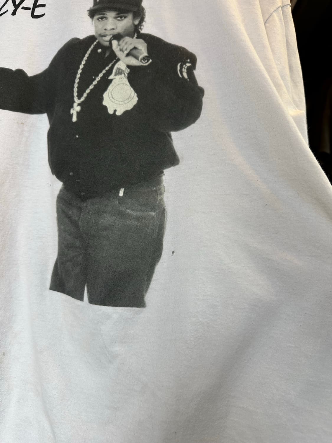 이지 이 Eazy E 래퍼 프린팅 티셔츠 상품이미지4