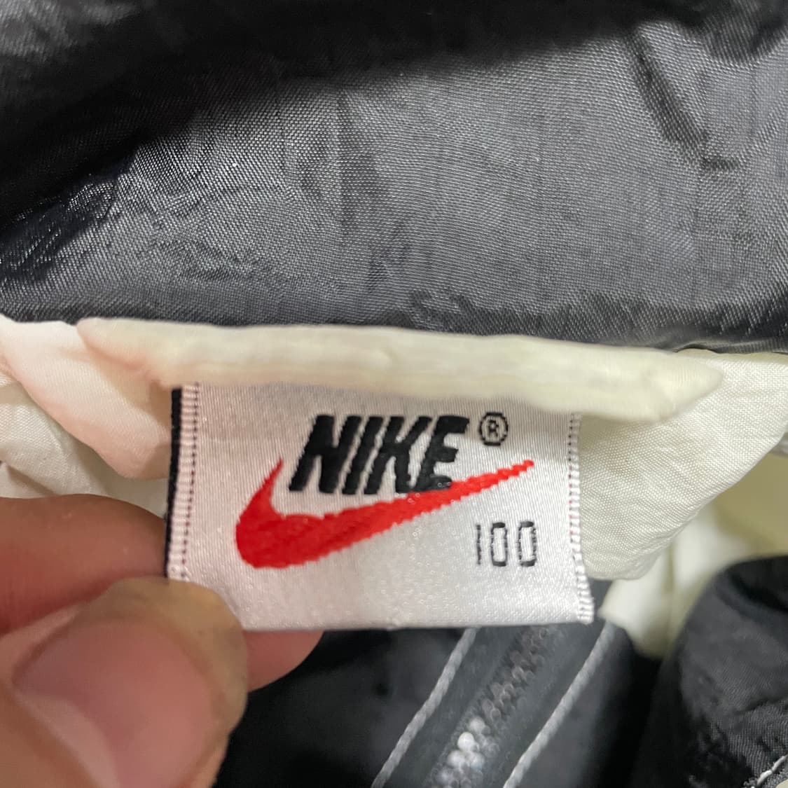 90s 나이키 매쉬 빅로고 오버핏 트랙자켓 올드스쿨 바람막이 L XL 상품이미지9