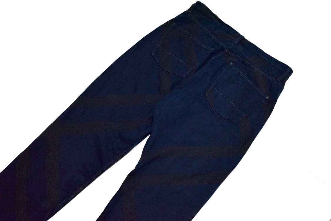 Issey miyake indigo jacquard pants 상품이미지4