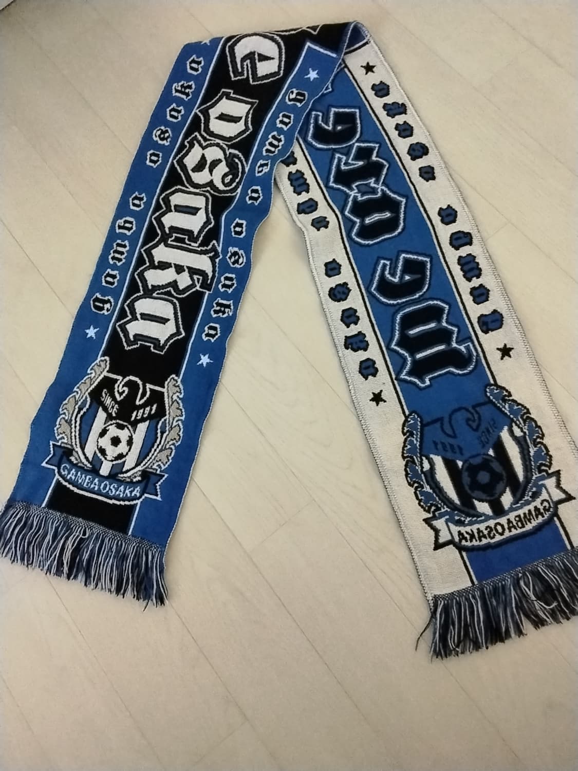 J리그1 감바오사카 축구 빈티지 머플러 상품이미지1