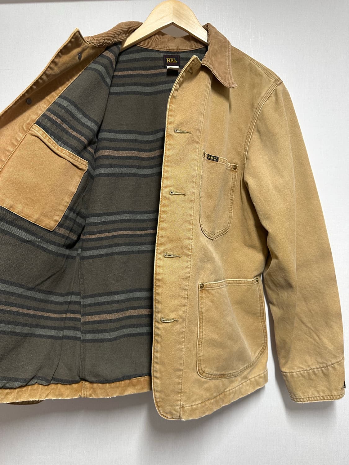 RRL 더블알엘 코듀로이 캔버스 자켓 상품이미지5