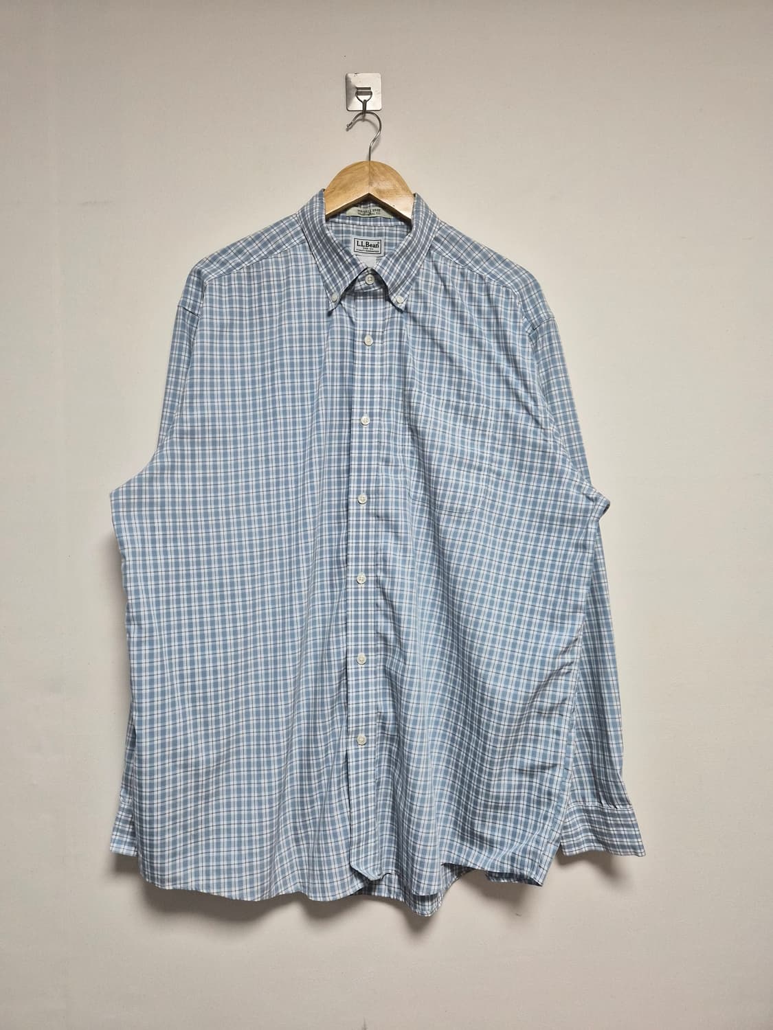 엘엘빈LLBEAN 코튼 체크 셔츠 XL - S394 상품이미지1