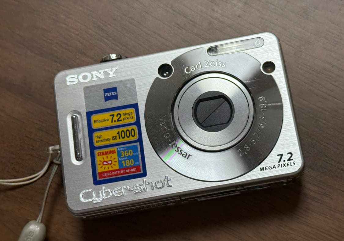 (작례o) 소니 사이버샷 DSC-W70 디카 상품이미지1