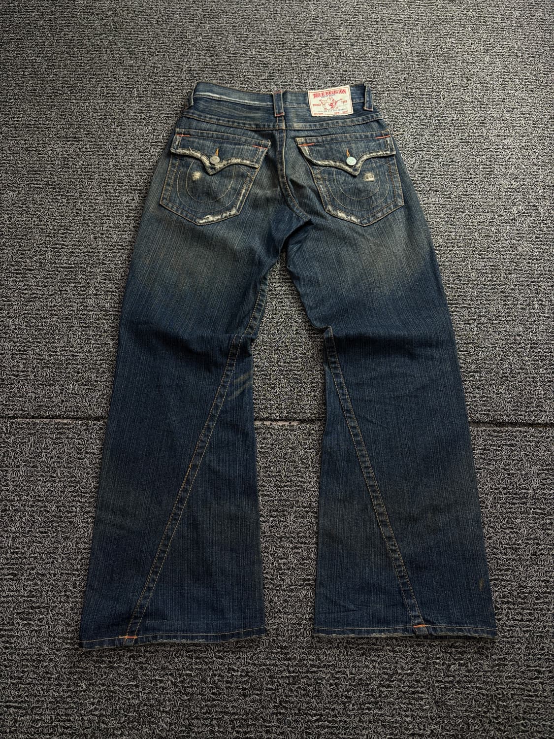 00s 트루릴리젼 y2k 빈티지 부츠컷 커브드 데님 팬츠 1815 상품이미지5