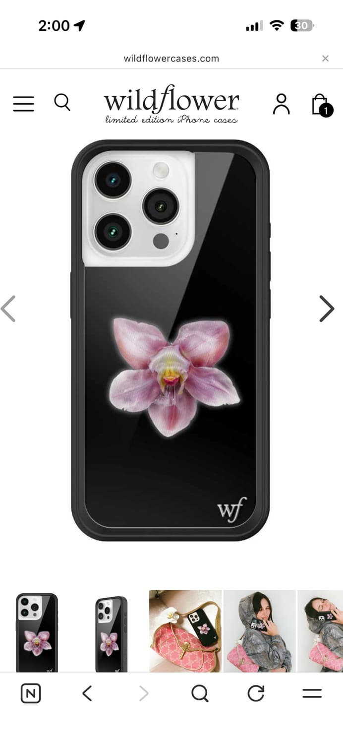 와일드플라워 케이스 아이폰15프로 wildflower 15pro 상품이미지1