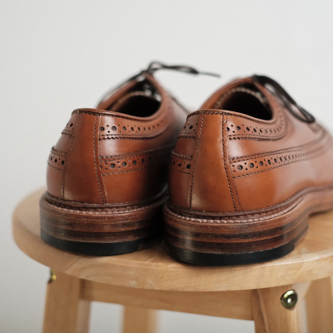 알든 97641 9D(270-275)사이즈 꼬냑 카프 윙팁 더비 상품이미지5