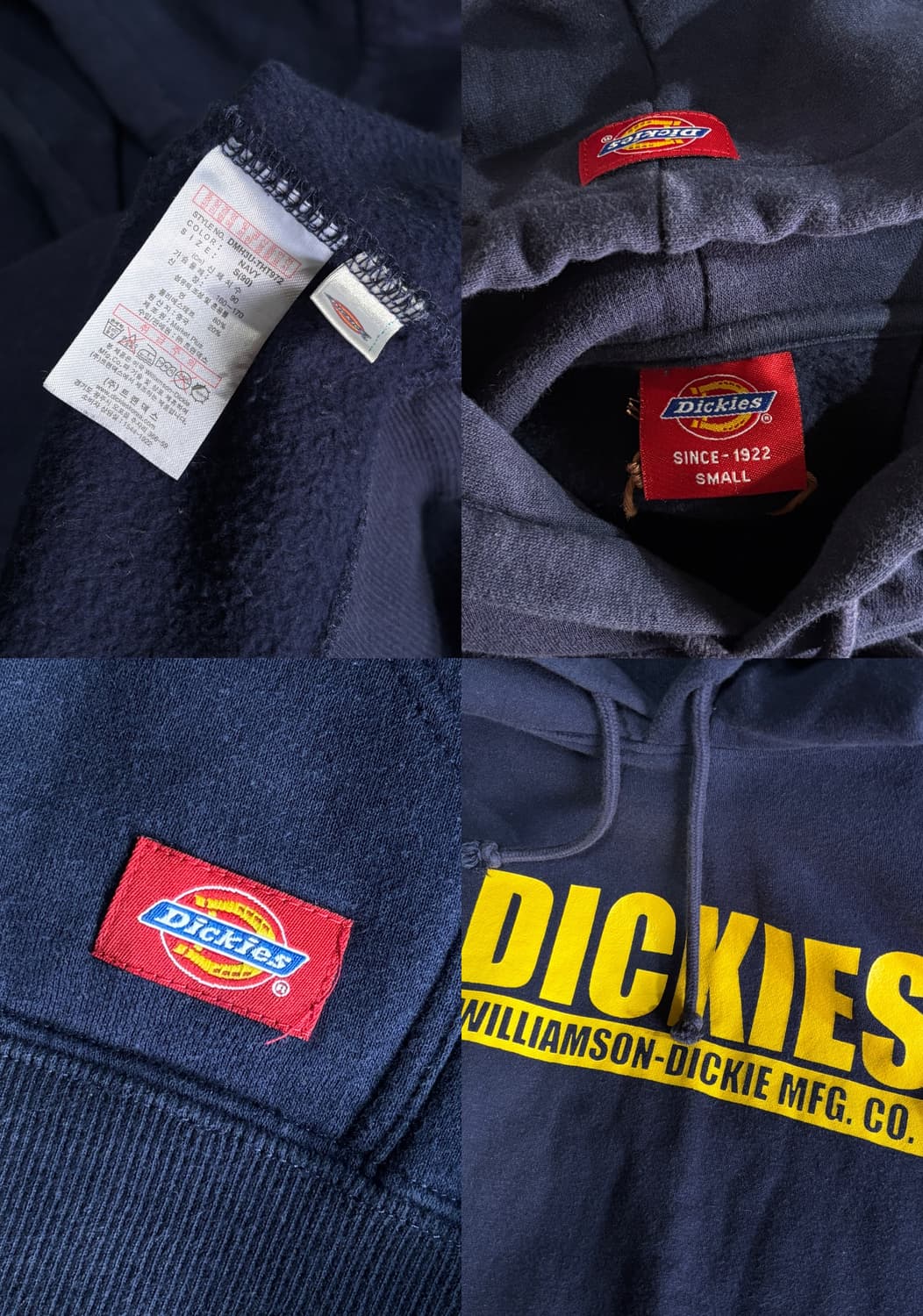 Dickies 네이비 후드티 / Navy Hoodie 상품이미지4