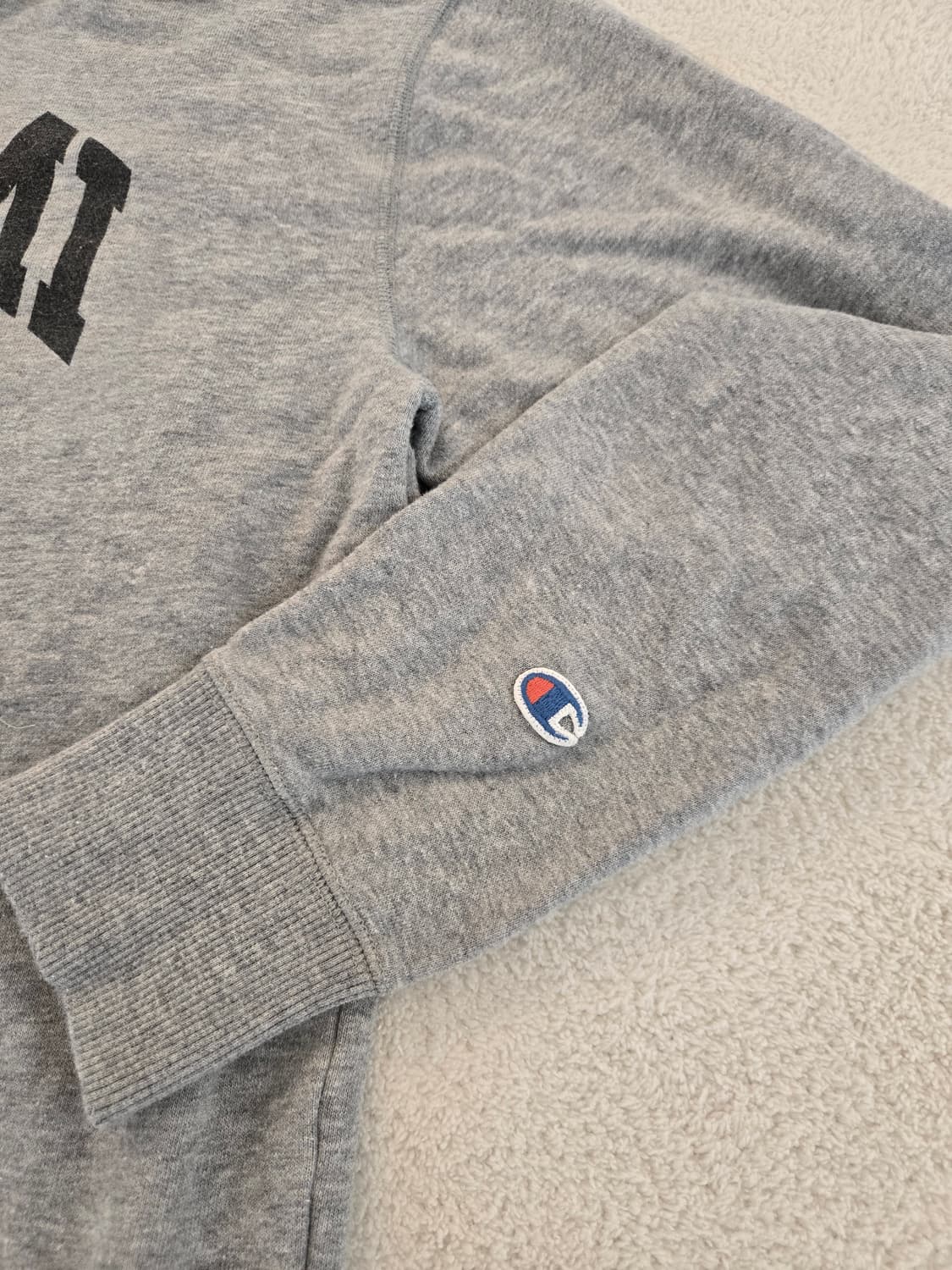 챔피온(일본판) MIAMI 회색 후드티 M 상품이미지7