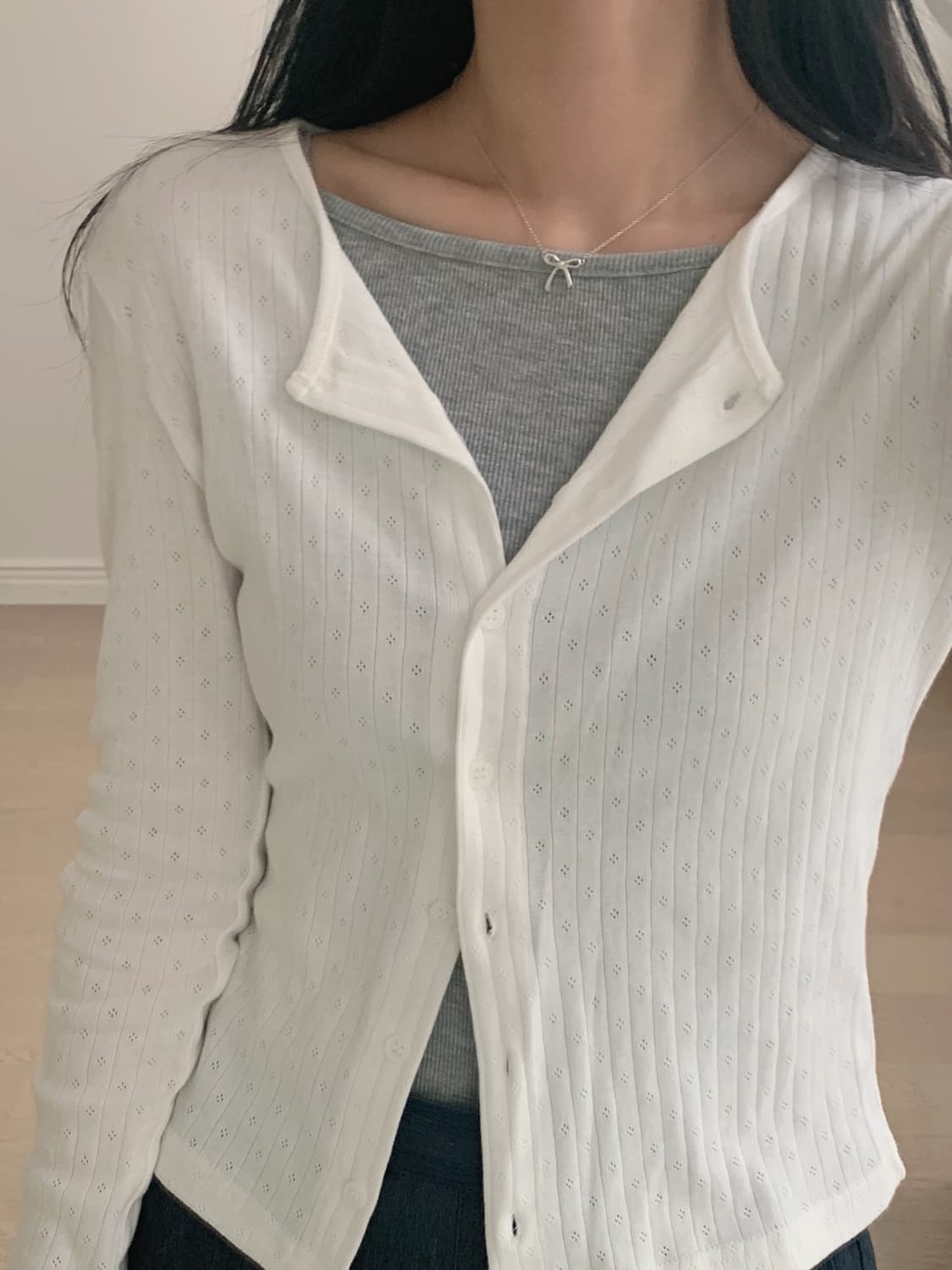 [ 티파니앤코 ]  티파니 신슬기 리본 목걸이 상품이미지10