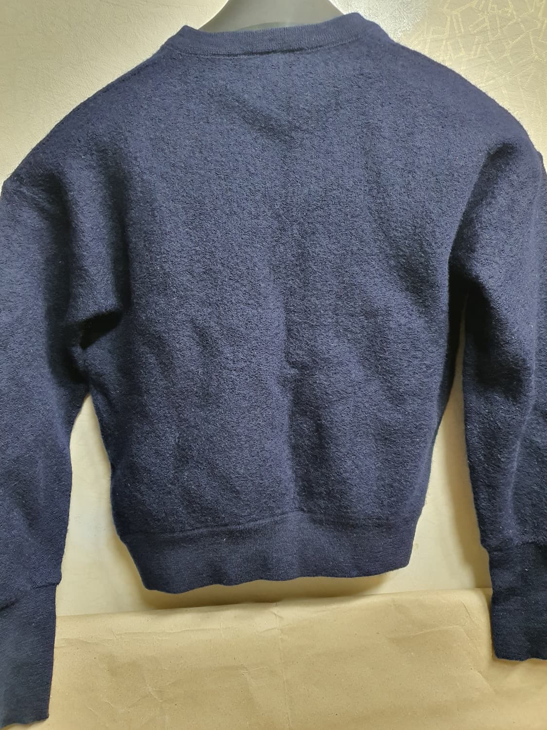 라코스테 클래식 여성 울 크롭 스웨터 XS 상품이미지7