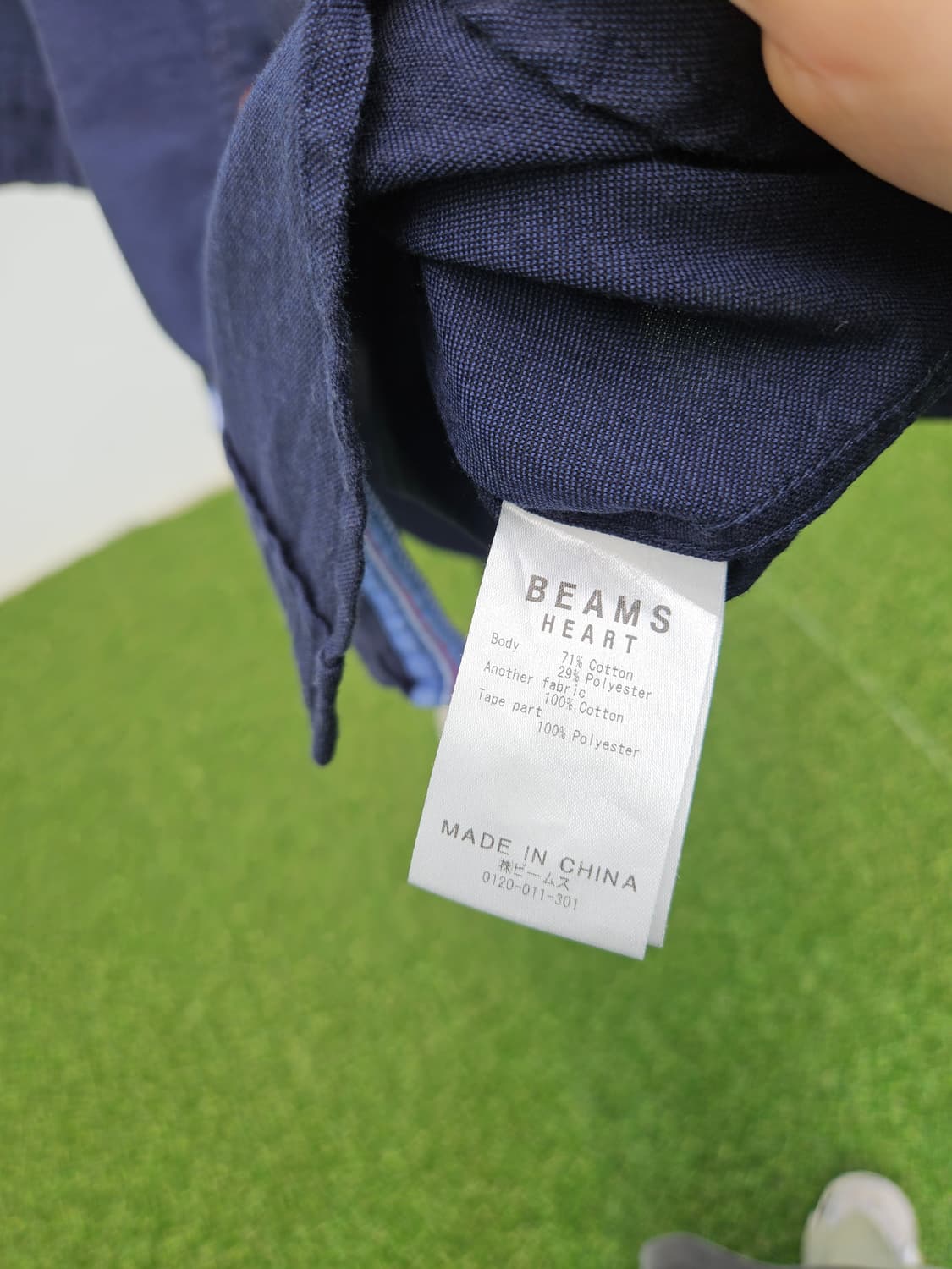 빔즈 HEART 더블 카라 셔츠 상품이미지7