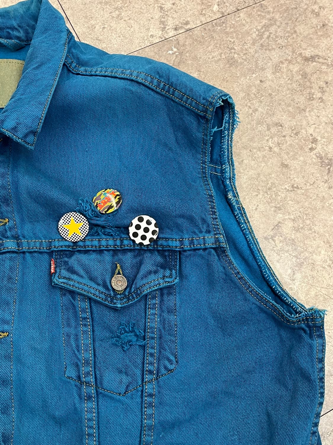 리바이스 베스트 자켓 블루 #csz3017 상품이미지5