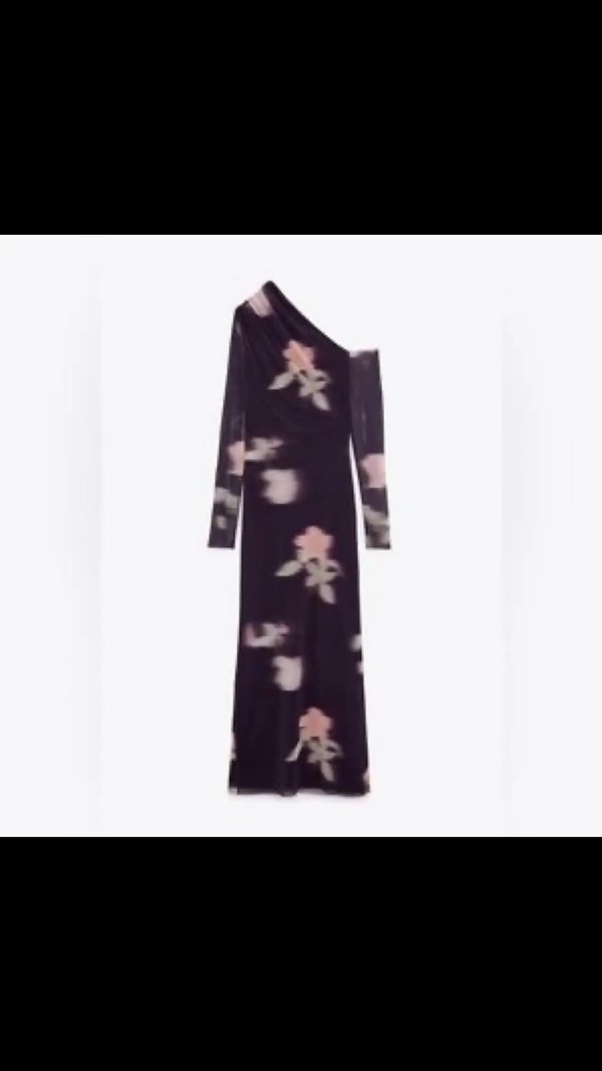 Zara 프린티드 툴레 드레스 상품이미지6