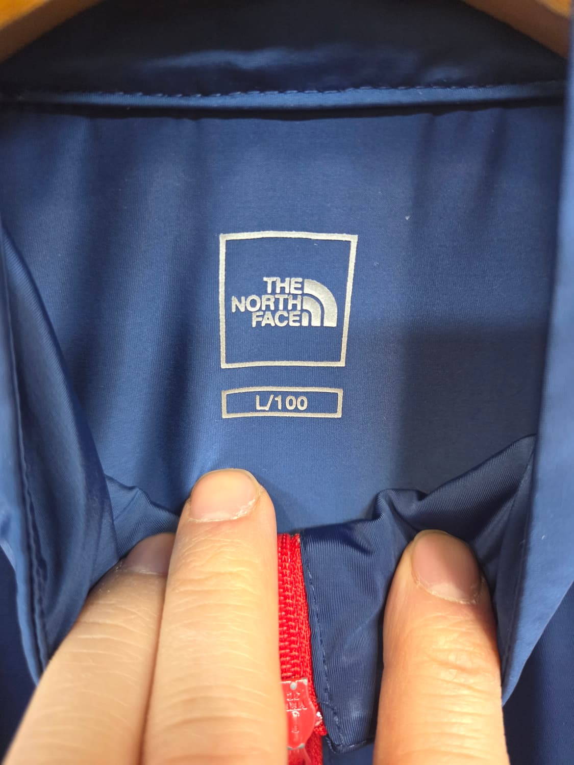 노스페이스 팀코리아 져지 집업자켓 L 상품이미지3