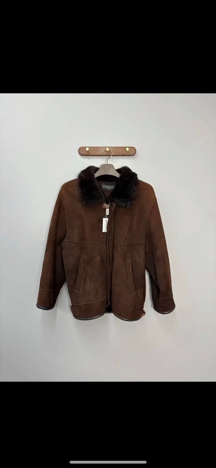 입생로랑 양가죽 스웨이드 무스탕 자켓 H1073 상품이미지2