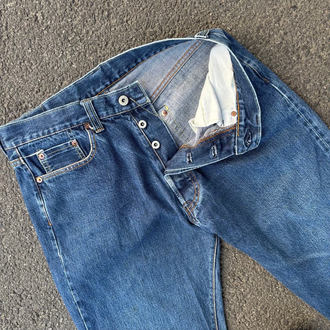 일봄 언노운 셀비지 데님 팬츠 상품이미지5