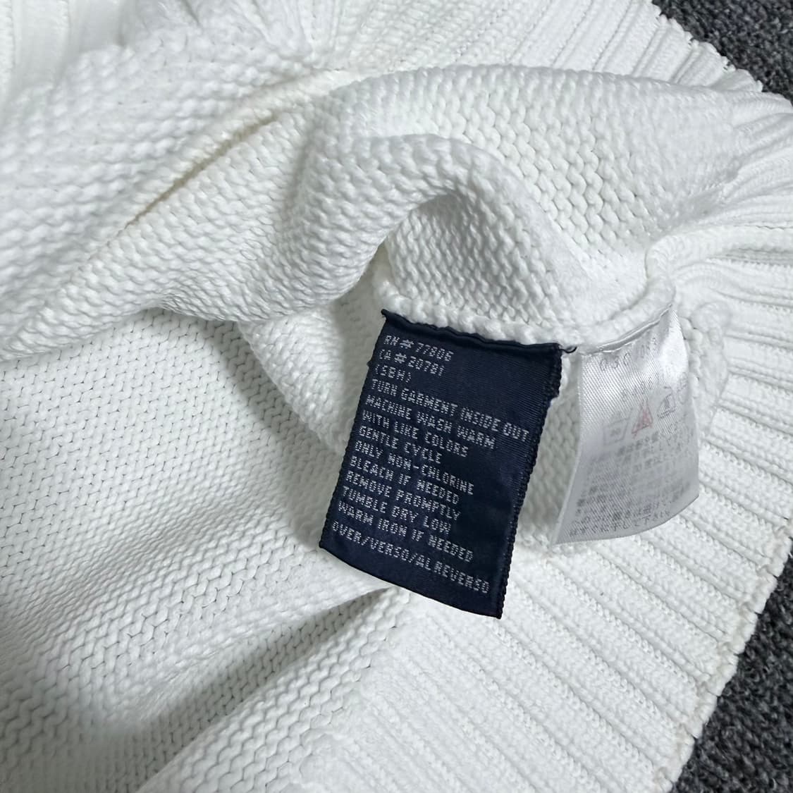 타미힐피거 월계수로고 니트 상품이미지5