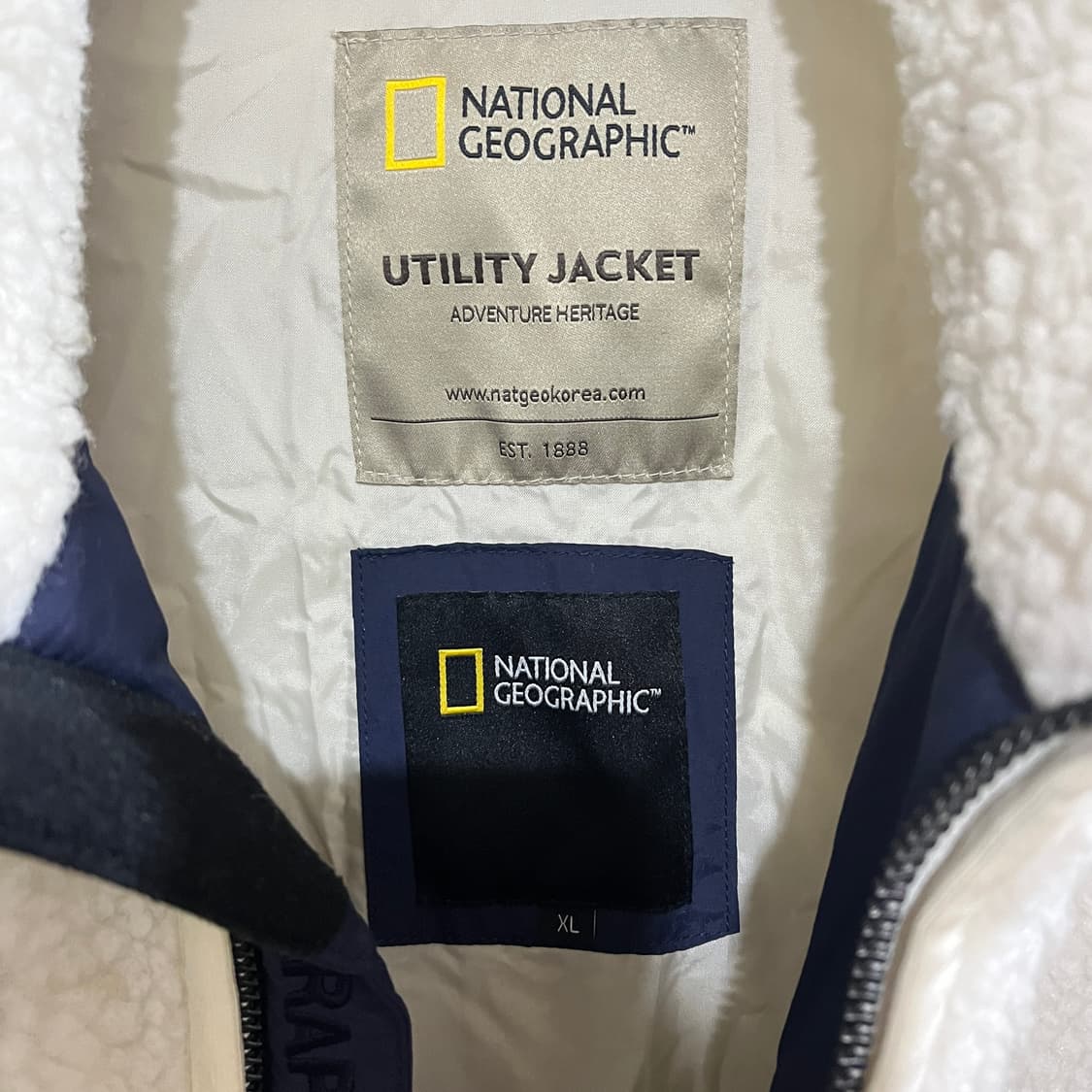 (XL) 내셔널지오그래픽 유틸리티 롱후리스 자켓 상품이미지7