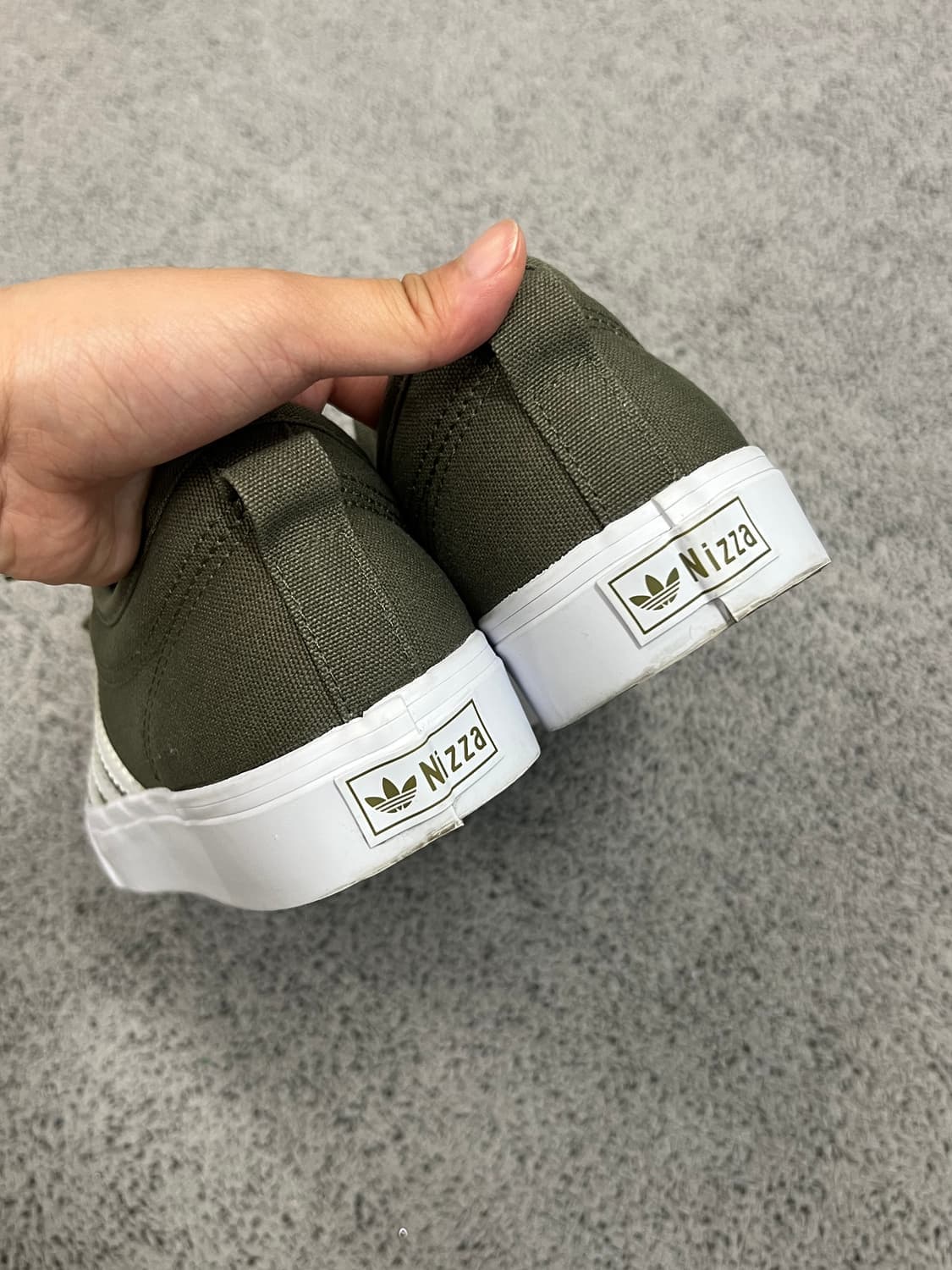 (250) 아디다스 니짜 로우 올리브 상품이미지4
